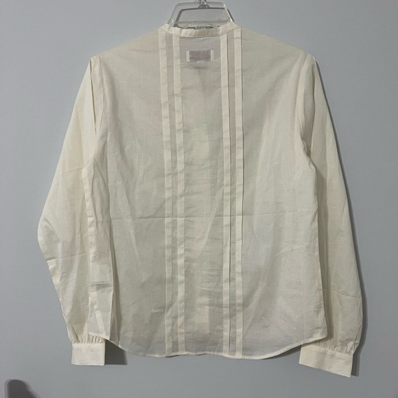 Tecovas women’s button down in bone cotton size XS NWT - Picture 8 of 8